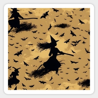 Halloween Decorations 4 - Witch Sticker